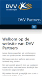 Mobile Screenshot of dvvpartners.be